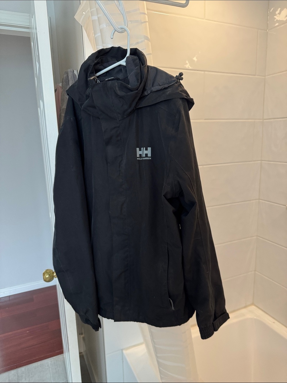 Helly Hansen Black Hooded Performance Shell Jacket